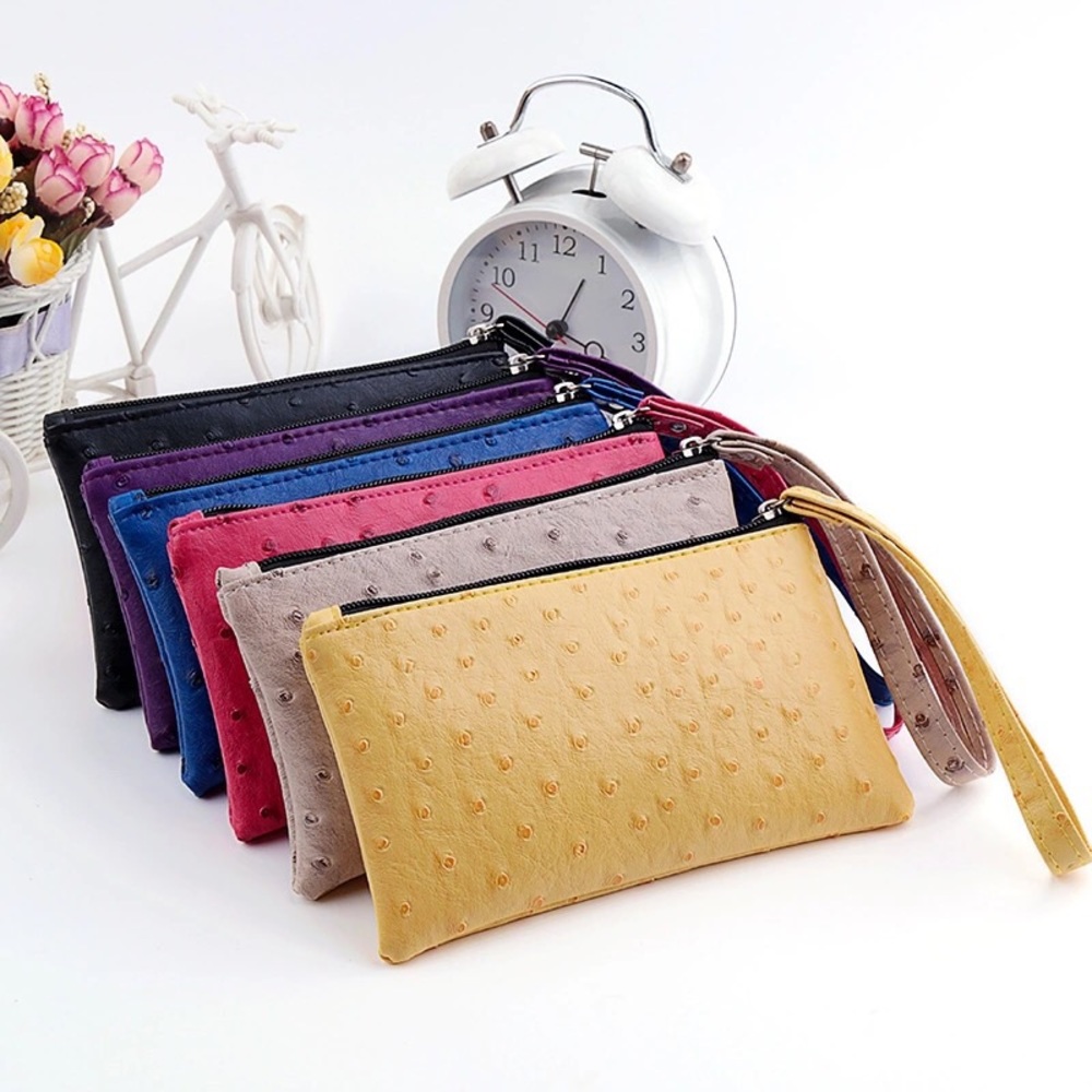 Yellow blue pink purple Wallets - Coin Purse - Picture 1 of 7